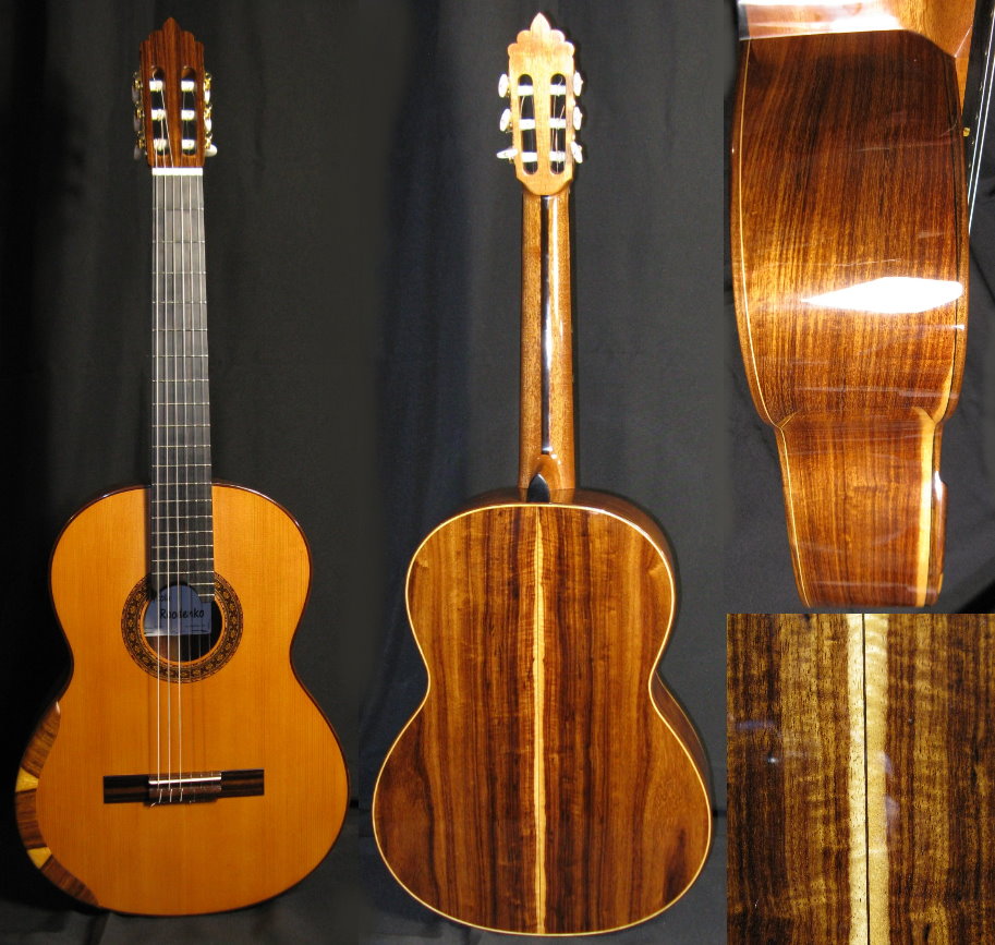 Roodenko Guitar: Granadillo and Spruce